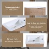 Vynxaria 22-Inch Floating Bathroom Vanity with Sink, Soft Close Door, Perfect for Small Bathrooms, 22x13 Space-Saving Design - 4 of 4