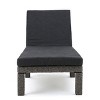 PAGED Patio Chaise Lounge Modern Wicker Recliner with Cushion Tiltable Lounge Chair for Garden, Poolside - 4 of 4