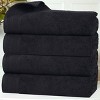Honeycomb Waffle Border Cotton Medium Weight Towel Set by Blue Nile Mills - 2 of 4