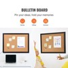 VEVOR Cork Board, 36x24 inches Bulletin Board with MDF Sticker Frame, Vision Board Includes 10 Pushpins, for Display and Decoration in Office Home - 3 of 4