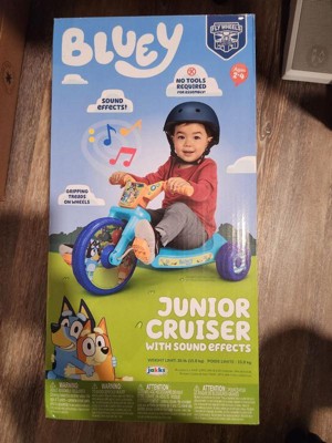 Bluey 10 Fly Wheel Kids' Tricycle With Electronic Sound : Target