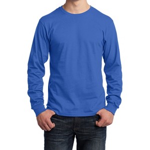 Mafoose Men's Long Sleeve Core Cotton Tee - 1 of 4
