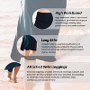 Calypsa Women's Below The Knee Swim Skirt With Capri Leggings - 4 of 4
