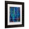 Trademark Fine Art - Massimo Della Latta Blu Matted Framed Art - 3 of 4