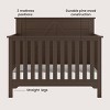 Child Craft Woodland 4-in-1 Convertible Crib, Converts to Day Bed, Toddler Bed, Full Size Bed, 3 Mattress Positions, Baby Safe Finish - 2 of 4