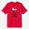 Men's Snoopy Holiday Lounge Set - Red/Green M - 2 of 4