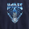 Boys' - Disney Villains - Hades Glam Rock Graphic Long Sleeve Fleece Sweatshirt - 2 of 4