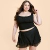 Blogilates Women's Dance Studio Wrap Skort - 3 of 3