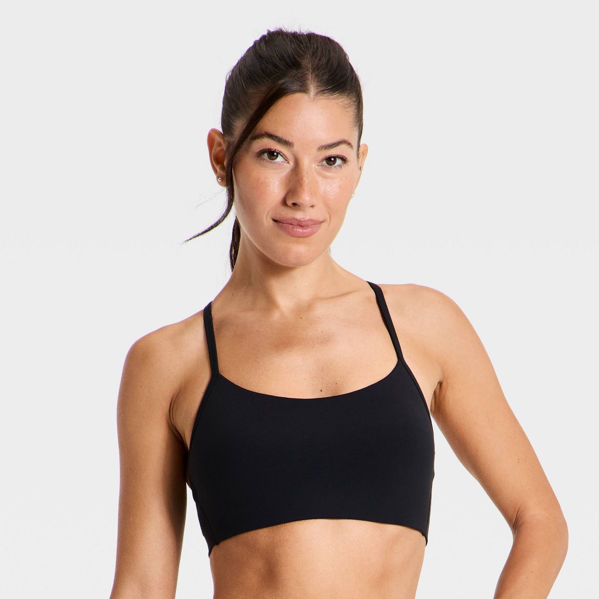 Women's Everyday Soft Light Support Narrow Racerback Sports Bra - All In Motion™