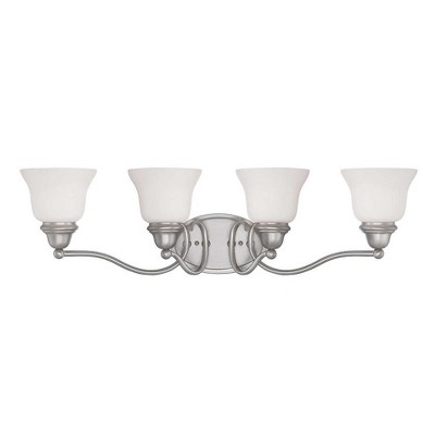 Savoy House Yates 4 - Light Vanity in  Pewter