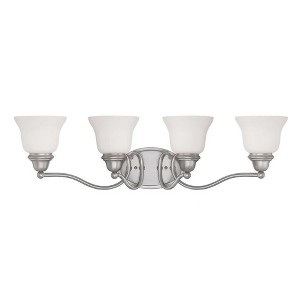Savoy House Yates 4 - Light Vanity in  Pewter - 1 of 1