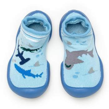 Komuello Baby Boy First Walk Sock Shoes Shark Tank
