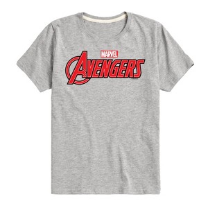 Boys' - Marvel - Avengers Logo Short Sleeve Graphic T-Shirt - 1 of 4