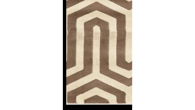 Roma Tangent Area Rug - Ivory - (5'3" x 7') - Linon, 6 of 7, play video