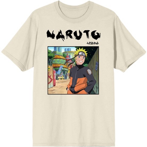 Naruto Shippuden Screenshot Men s Natural Ground T shirt xl Target