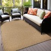 World Rug Gallery Distressed Frame Reversible Jute-Look Indoor/Outdoor Rug - 2 of 4