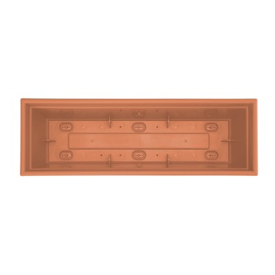 Coral Recycled Plastic 24" Window Box Planter