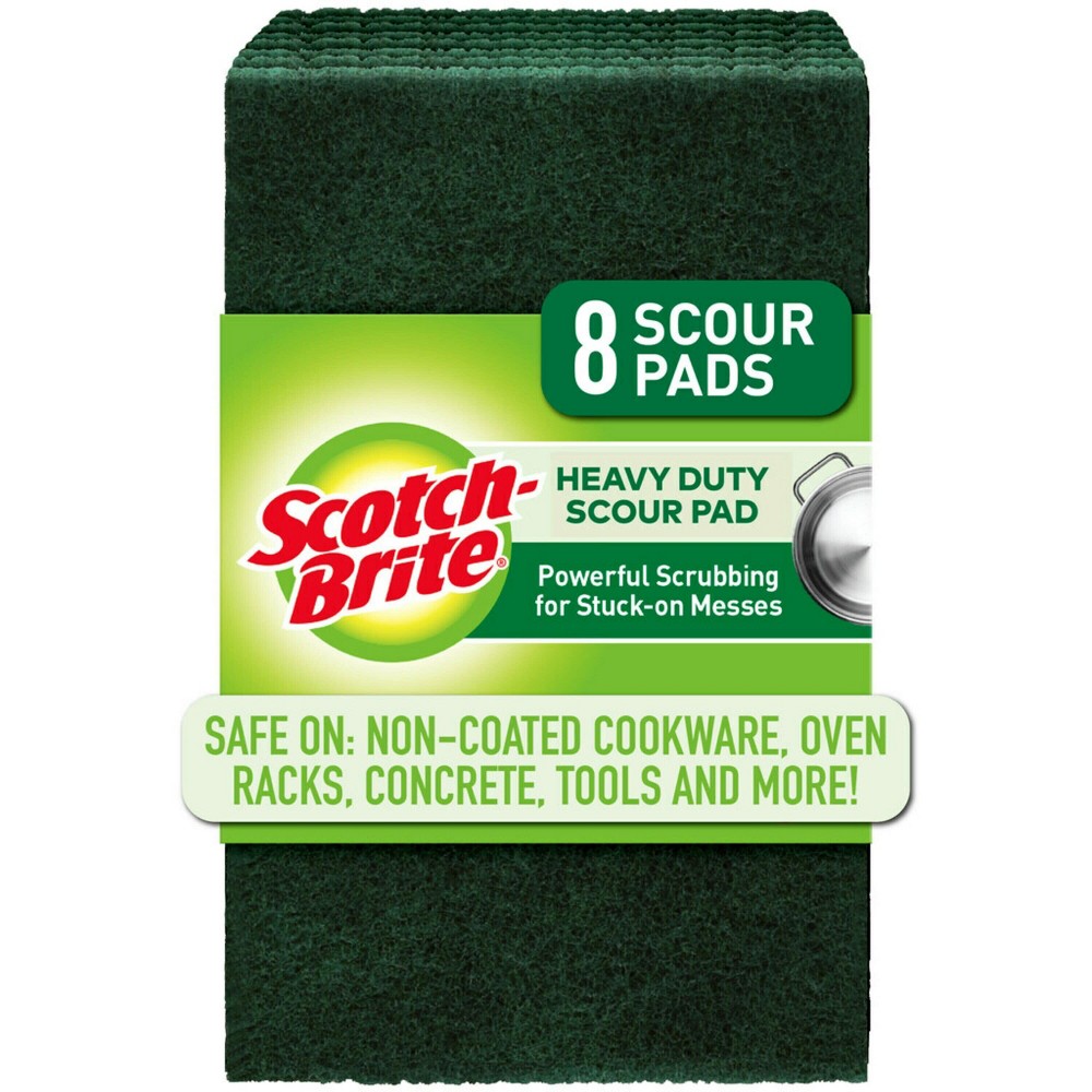 UPC 051131672338 product image for Scotch-Brite Heavy Duty Scour Pad - 8pk | upcitemdb.com