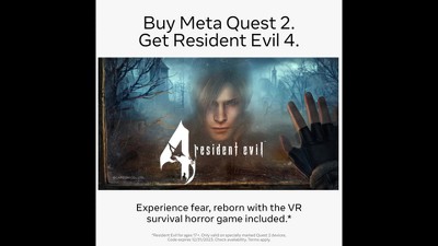 Meta Quest 2 256 GB Resident Evil 4 with Beat Saber Bundle VR