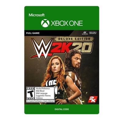 wwe 2k20 digital deluxe edition xbox one