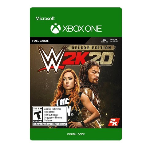 wwe 2k20 xbox