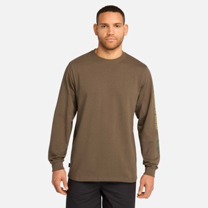 Timberland Men's Core Logo Long-Sleeve T-Shirt - 1 of 4