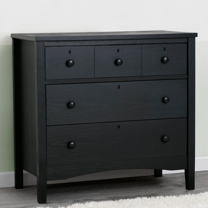 Delta Children Farmhouse 3 Drawer Dresser with Changing Top and Interlocking Drawers, 4 of 17