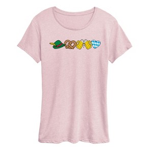 Women's - Instant Message - Oktoberfest Short Sleeve Graphic T-Shirt - 1 of 4