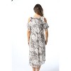 Riviera Sun Cold Shoulder Umbrella Dress - 4 of 4