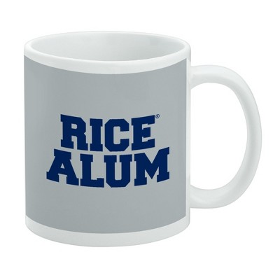 Rice University Owls Alumn Ceramic Coffee Mug Novelty Gift Mugs for Coffee Tea and Hot Drinks 11oz White