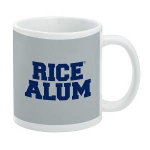Rice University Owls Alumn Ceramic Coffee Mug Novelty Gift Mugs for Coffee Tea and Hot Drinks 11oz White - 1 of 4
