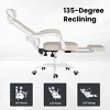 NicBex Ergonomic Office Chair with Adjustable Lumbar,Mesh Recline Office Chair with Headrest,Footrest,Swivel Desk Chair for Home,Study Room - 4 of 4