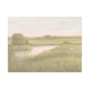 Trademark Fine Art - Tim OToole  Marsh Horizon at Dawn I Canvas Art - 1 of 4