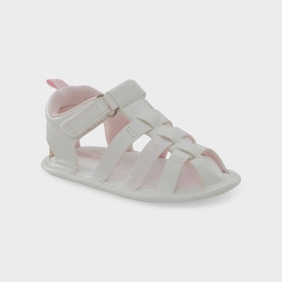 Image of Carter's Just One You® Baby Girls' Pre Walker Sandals - White 6-12M