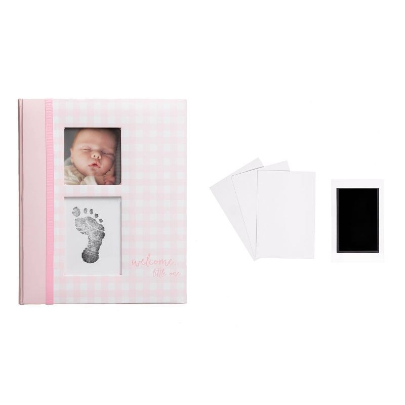 Pearhead Gingham Baby Memory Book, 3 of 11