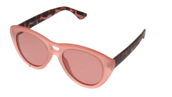 Women&#39;s Tortoise Print Rubberized Plastic Cateye Polarized Sunglasses- All In Motion&#8482; Pink, 2 of 5, play video