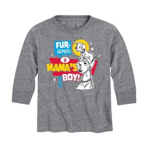 Boys' - 101 Dalmatians - Furever A Mamas Boy Long Sleeve Graphic T-Shirt - 1 of 4