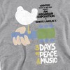 Men's Woodstock 3 Days Of Peace Crewneck Sweatshirt - 2 of 4