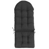 YEERSWAG 43" x 20" Tufted Adirondack Cushion Seat Pads Rocking Chair Cushion With Ties - 2 of 4