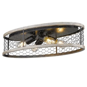 Golden Lighting Bailey Flush Mount - 24" - 1 of 1