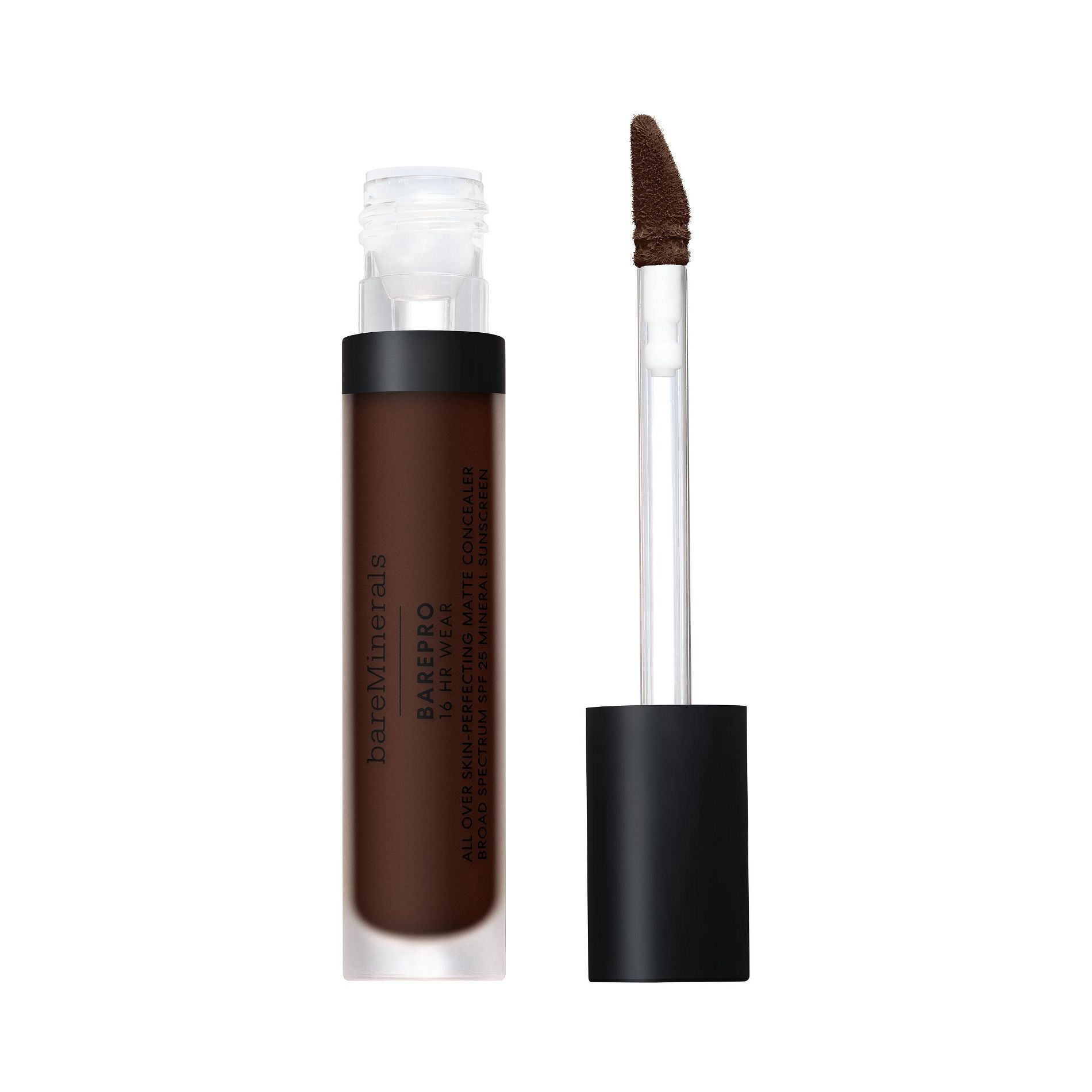 bareMinerals BAREPRO 16HR All Over Skin-Perfecting Matte Concealer Mineral SPF 25 - Deep 600 Cool, 0.25oz