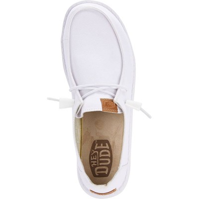 Обувь HEYDUDE Women Wendy Stretch Canvas , White, 8 — фото 3