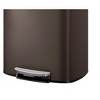 13+2.6 Gallon Step Trash Can, Stainless Steel Garbage Bin, Soft-Close Rubbish Bin with Removable Plastic Inner Bucket, Fingerprint-Proof, Lid Dustbin - 4 of 4