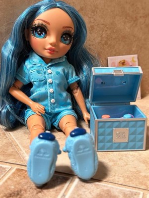 Rainbow High Jr High Pj Party Skyler Blue 9'' Posable Doll With Soft  Onesie, Slippers, Play Accessories : Target