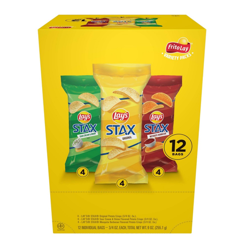 Stax Multipack Chips - 12ct