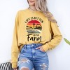 Simply Sage Market Women's Life Is Better On The Farm Sunset Long Sleeve Garment Dyed Tee - 2 of 4