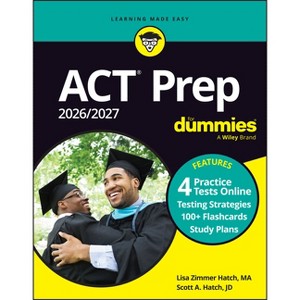 ACT Prep 2026/2027 for Dummies - 12th Edition by  Lisa Zimmer Hatch (Paperback) - 1 of 1