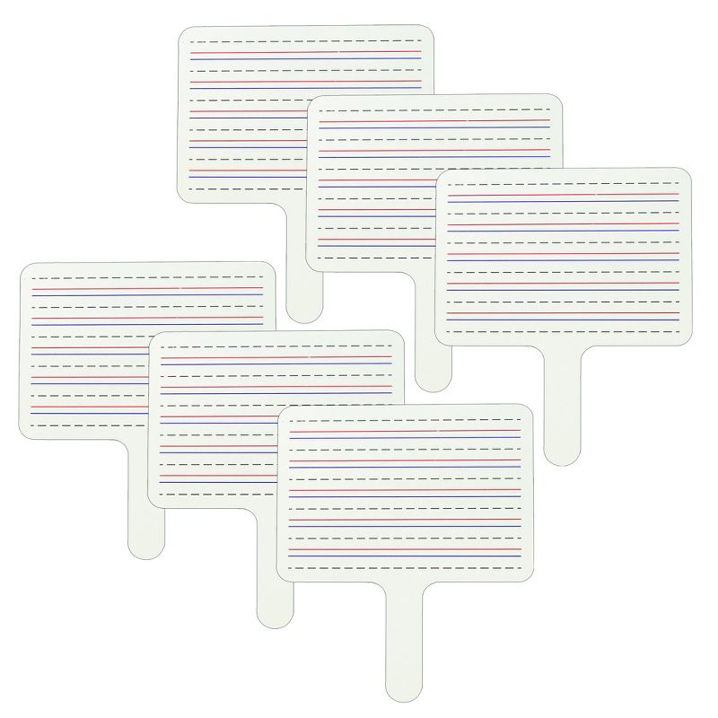 C-Line® Two-Sided Dry Erase Answer Paddle, Pack of 6, 1 of 6