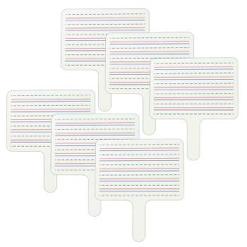 C-Line® Two-Sided Dry Erase Answer Paddle, Pack of 6