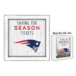 NFL New England Patriots Saving for Tickets Money Box - 1 of 3